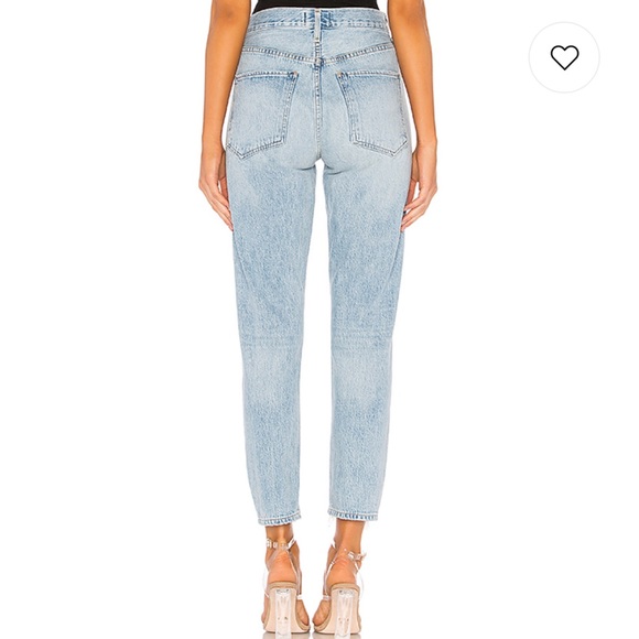 AGOLDE JEANS Jamie High Rise Classic Shakedown 26 - Picture 5 of 9